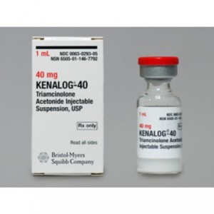 Kenalog is a popular corticosteroid injected directly into scars to decrease size.