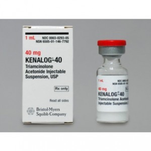 Kenalog is a popular corticosteroid injected directly into scars to decrease size. 